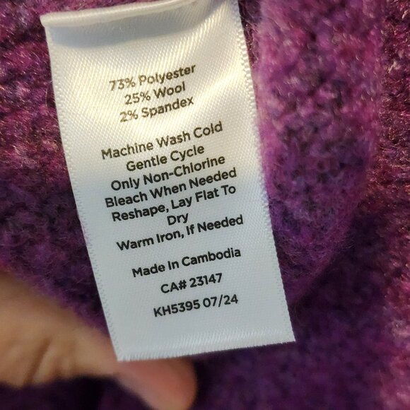 Talbots Cable Knit Sweater, Size XS, EUC - Picture 6 of 6